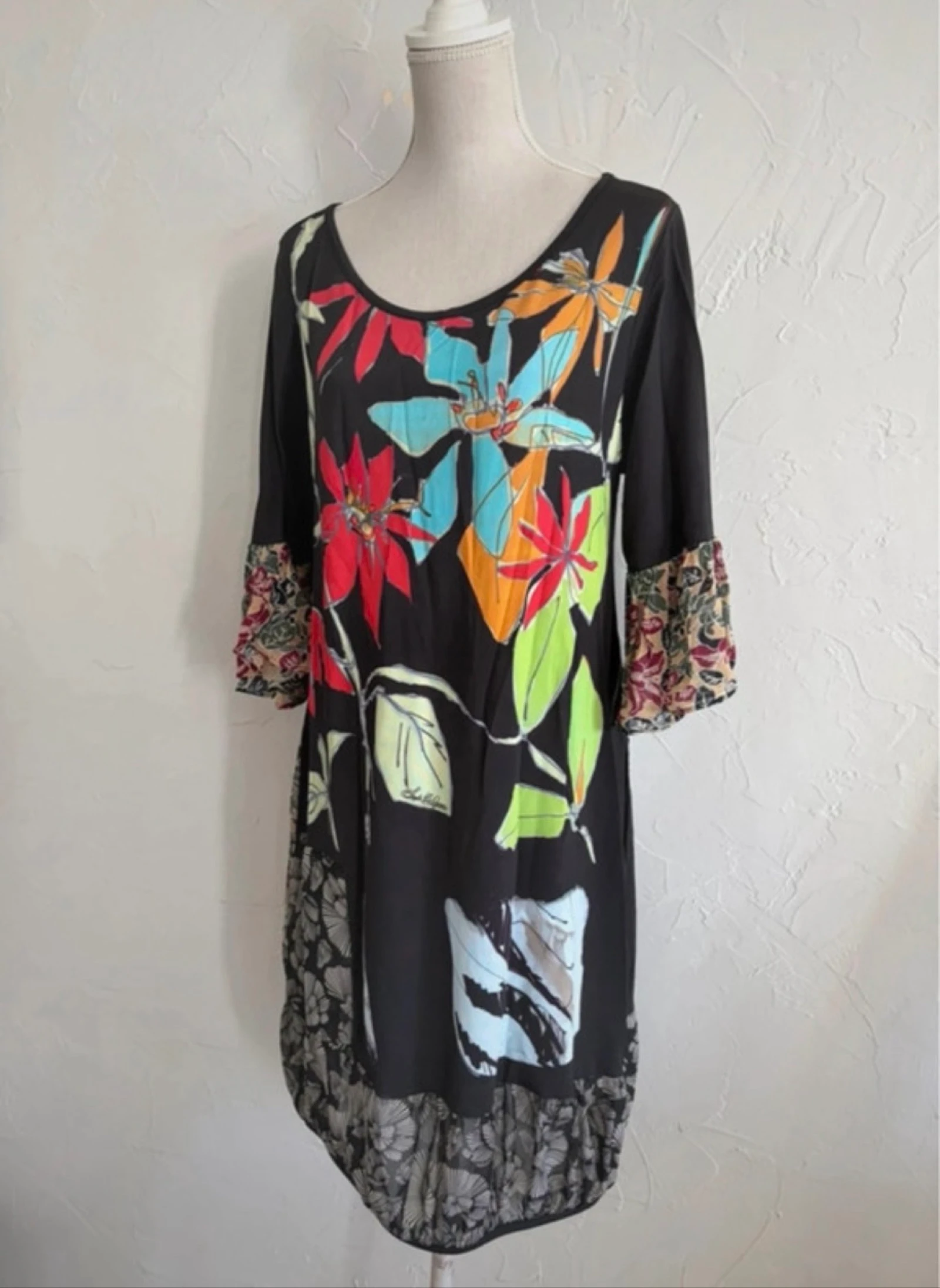 Lightweight colorful Save the Queen vintage dress size S – photo 10